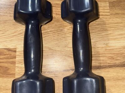 Blue Hard Gear 5 pounds Dumbbells SET