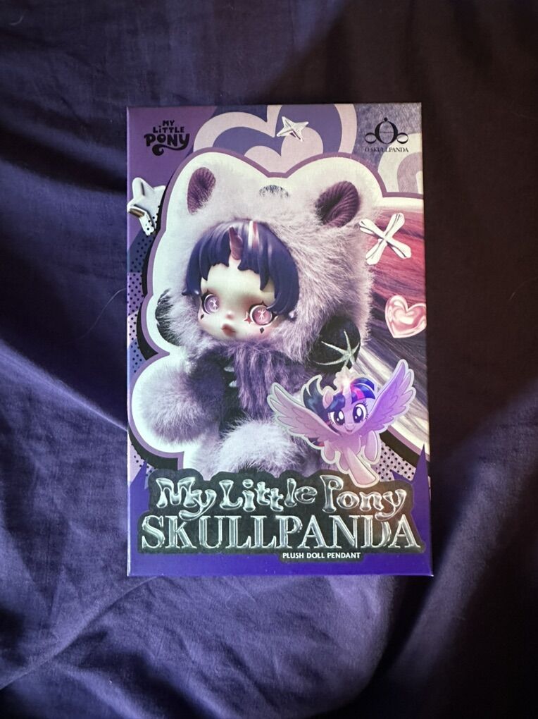 Unopened PopMart Skullpanda X My Little Pony