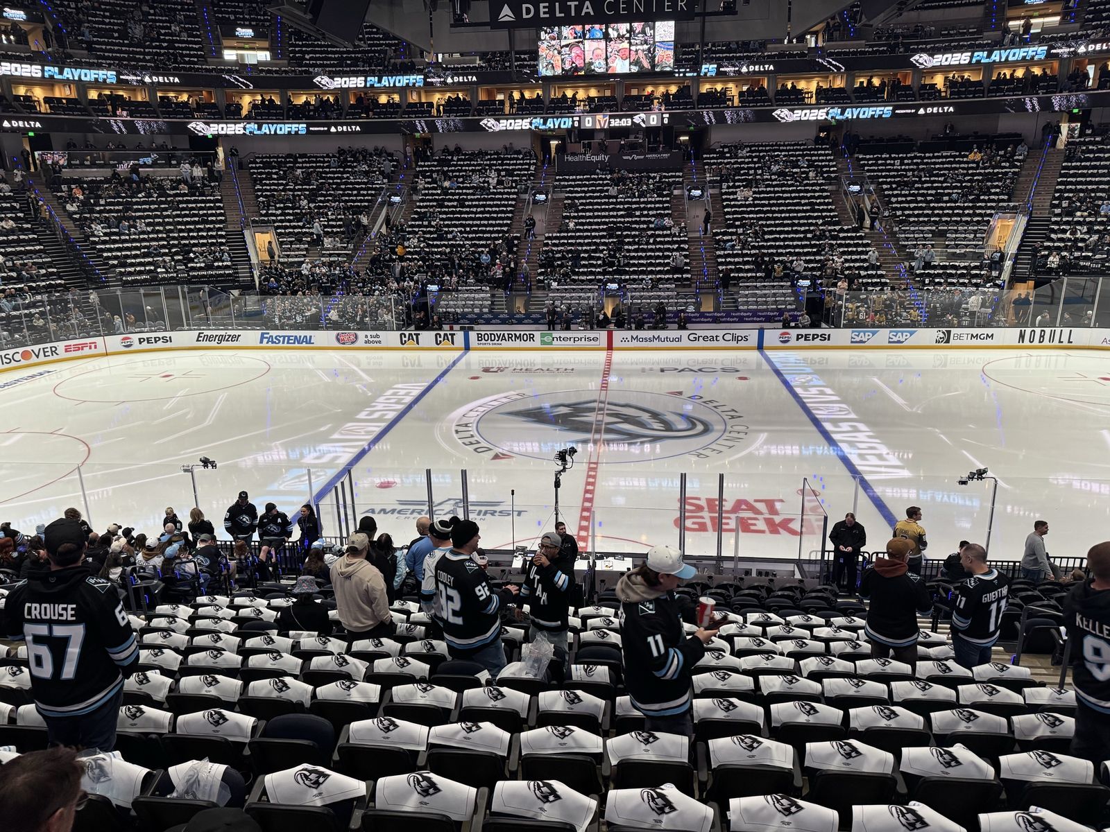 Game 6 - Center Ice - Utah vs Vegas - Friday 5/1