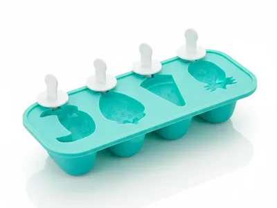 Popsicle Silicone Mold with Sticks
