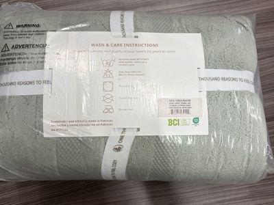 6 Piece Sage Towel Set