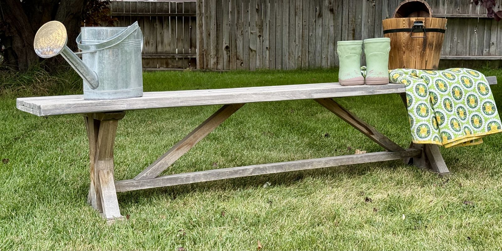 Antique large bench
