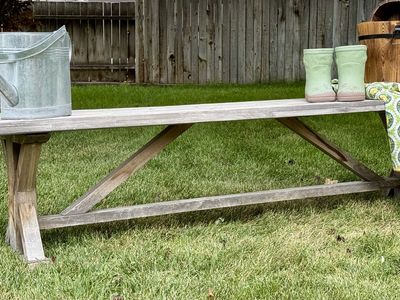 Antique large bench