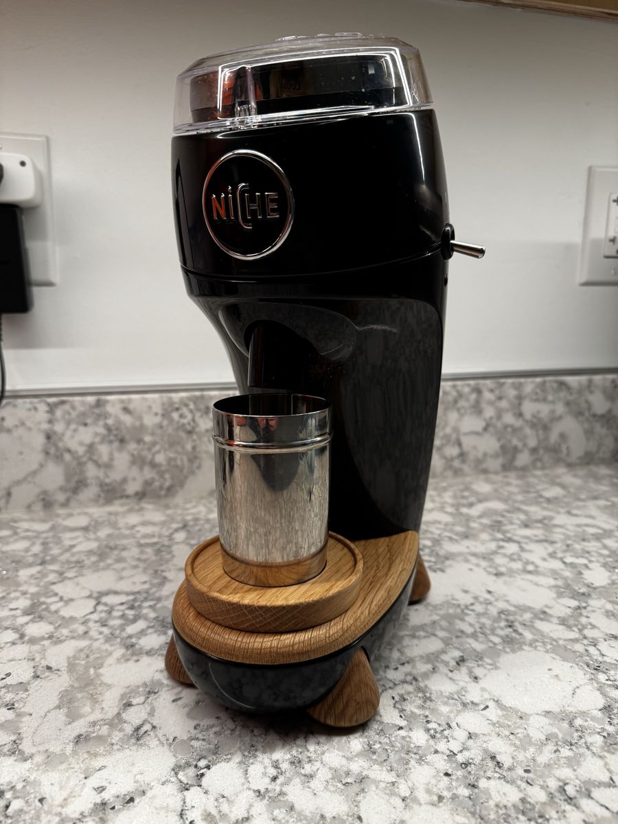 Niche Zero Coffee Grinder, Black - Premium Single Dose Espresso & Filter Coffee Grinder