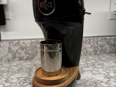 Niche Zero Coffee Grinder, Black - Premium Single Dose Espresso & Filter Coffee Grinder