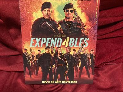 Expandables 4 Blu Ray & DVD