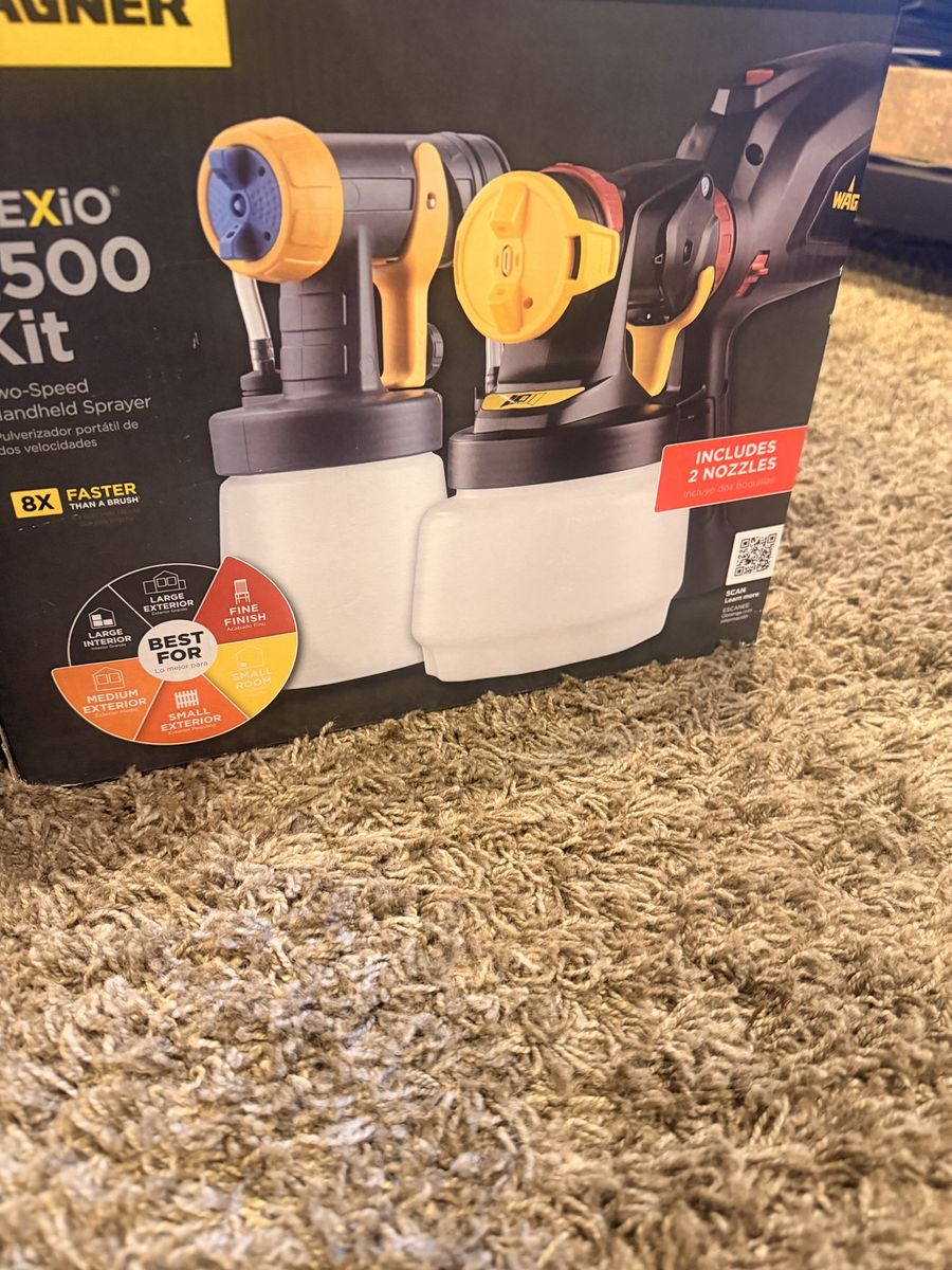 Wagner FLEXiO 2500 Paint & Stain Handheld Sprayer Kit