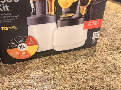 Wagner FLEXiO 2500 Paint & Stain Handheld Sprayer Kit