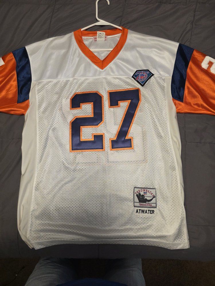 Mitchell & Ness Steve Atwater Denver Broncos NFL 75th Anniversary Throwback Jersey - Size L