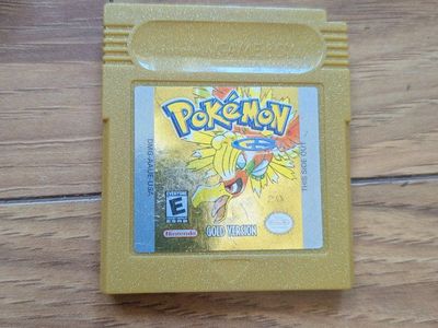 Pokemon Gold Version Game Boy Color Cartridge Nintendo Used