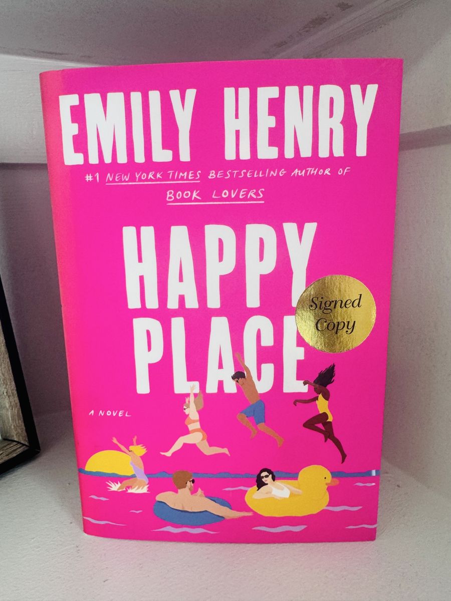SIGNED COPY Hardcover “Happy Place” by Emily Henry