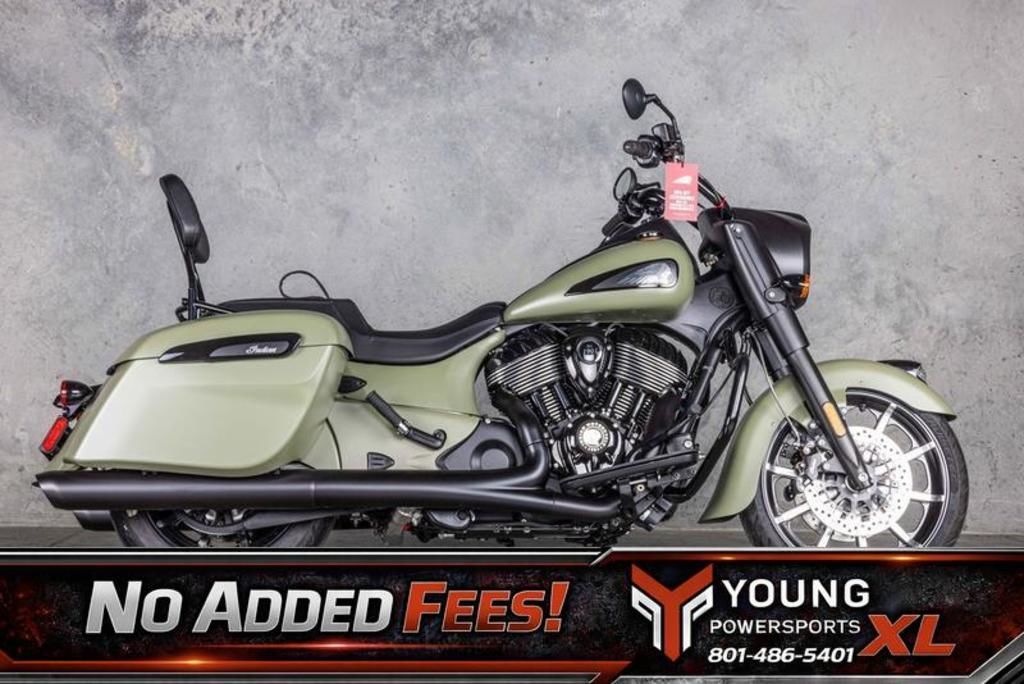 2025 Indian Motorcycle® Springfield ® Dark Horse® Moss Green Smoke