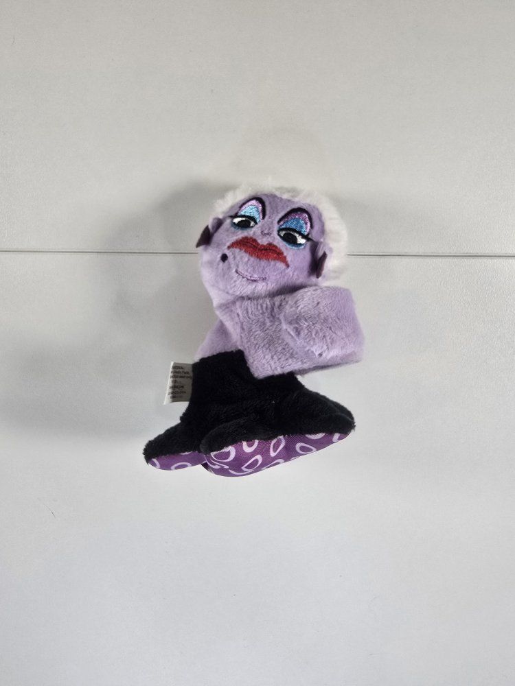 Disney Little Mermaid Ursula Octopus Plush Stuffed Animal Slap Bracelet