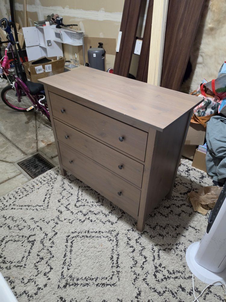 Hemnes 3 Drawer Dresser