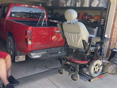 Wheelchair lift for truck