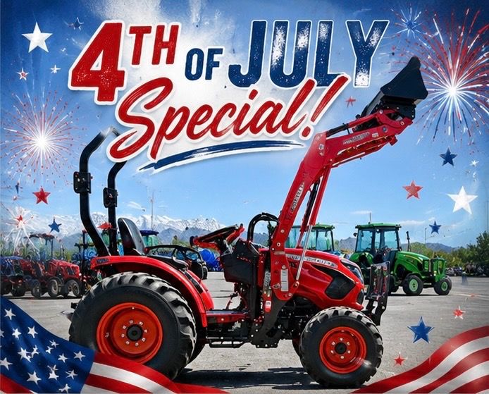  FOURTH OF JULY SALE! SAVE $250 on the NEW TYM T25 Tractor & Loader! 