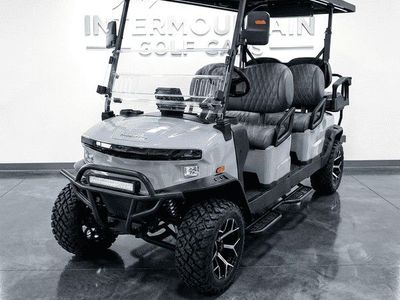 New Lifted 2026 Denago EV Rover XL6 LSV – Gray 6-Passenger