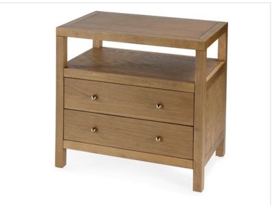 Butler Specialty Company - Nora 21 Wood 2 Drawer Nightstand with Open Shelf (new)