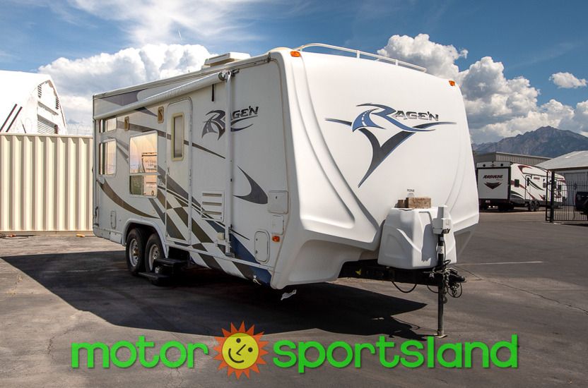 2007 Rage'n Rage'n 21FB Toy Hauler Garage