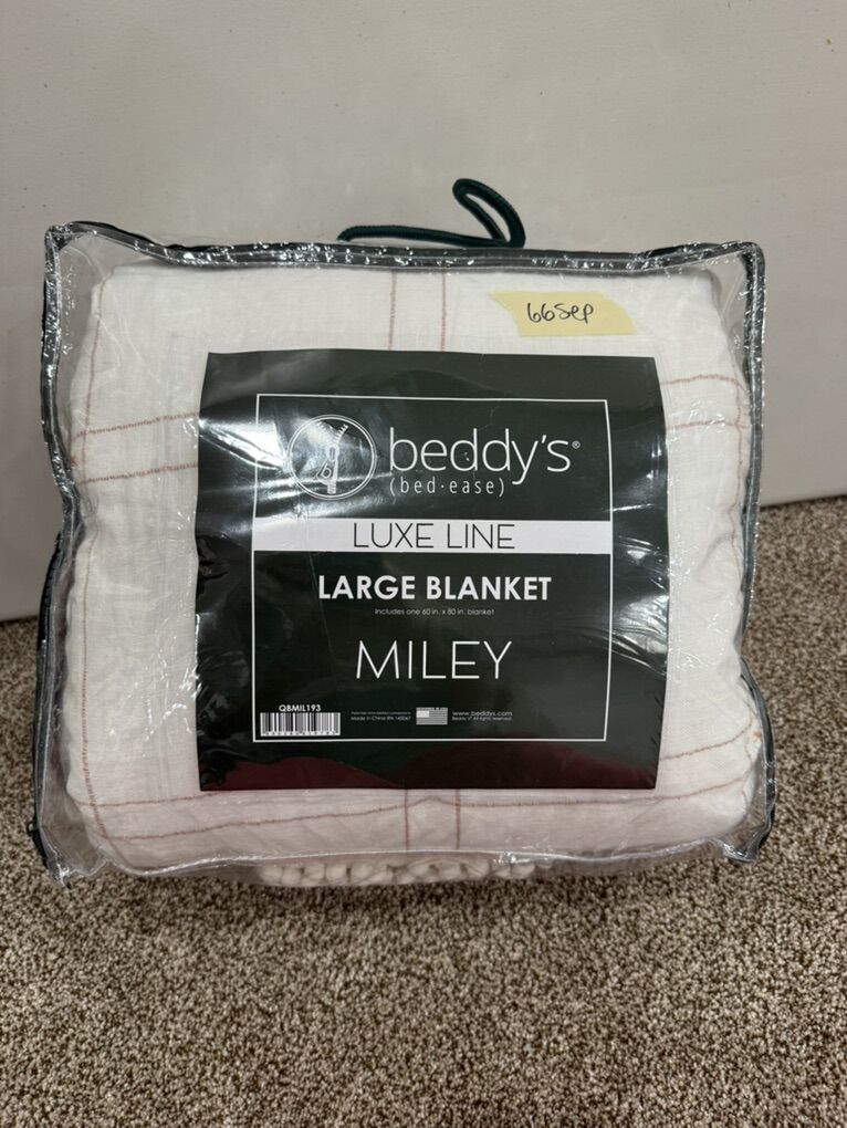Beddys BLANKET Miley Minky Large