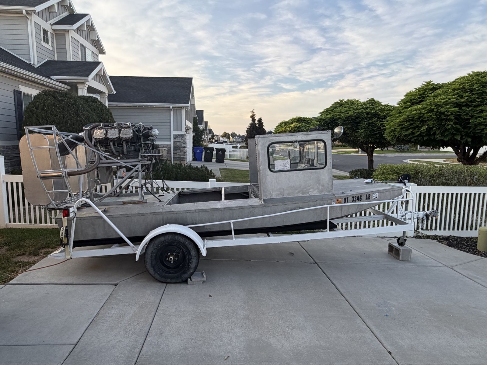 Utah style airboat