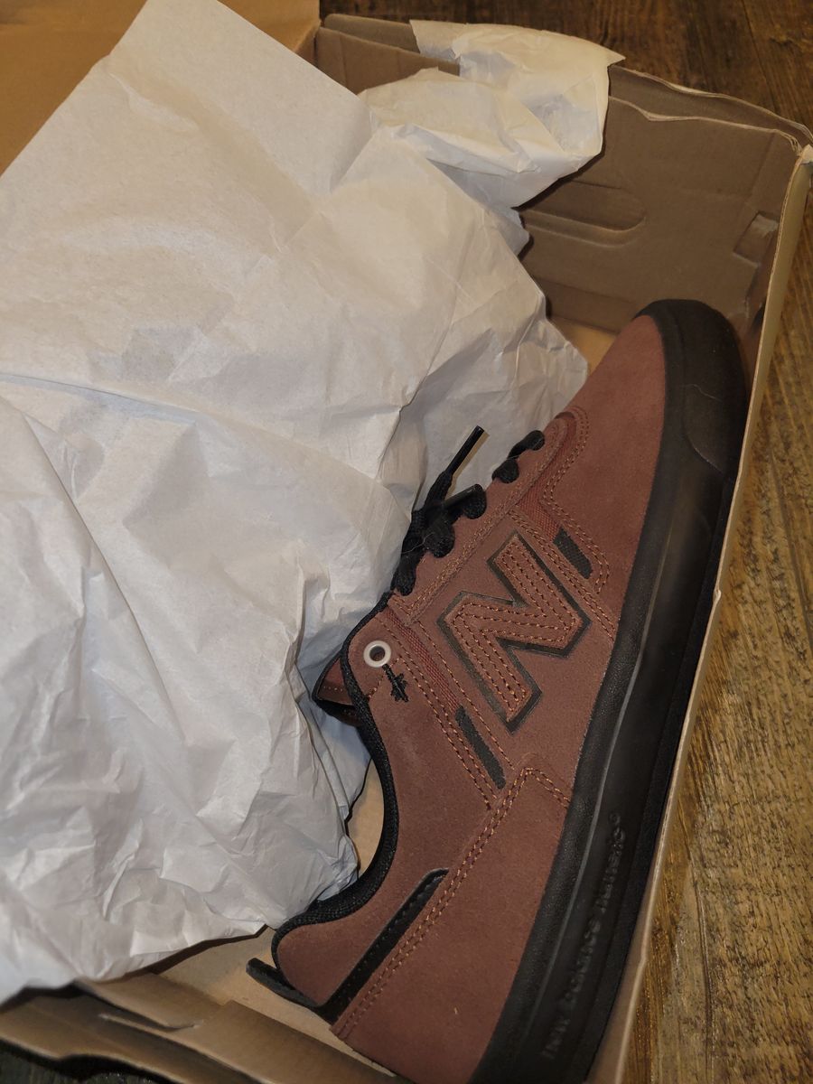 New Balance Numeric 306 Jamie Foy Deathwish Brown Black NM306WSH Size 9.5 NEW