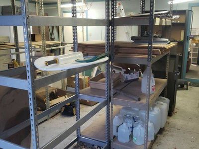 steel shelving rack storage moving Must Go