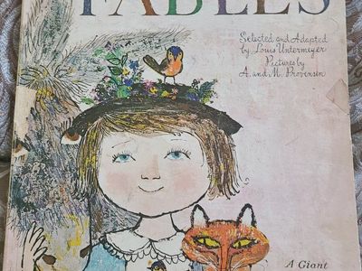 Aesop's Fables Selected and Adapted by Louis Untermeyer Giant Golden Book