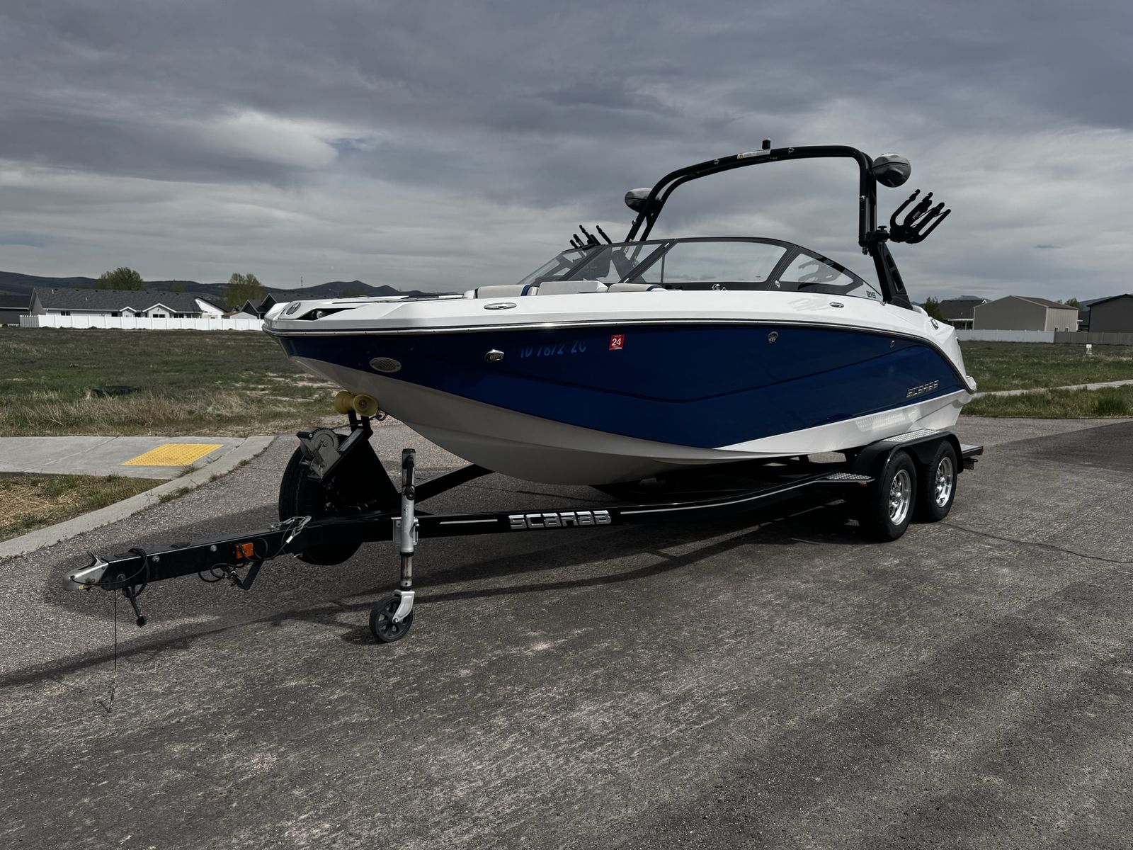 2018 Scarab 215 HO Impulse – Supercharged Twin Eng