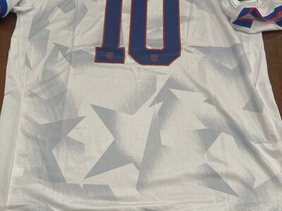Pulisic #10 soccer Jersey USA fIts 2XL /3XL Slimfi