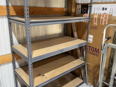 Garage Shelving Storage Shelves - Metal Adjustable (3 Units)