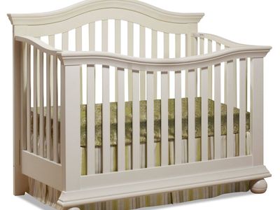 Beautiful white crib