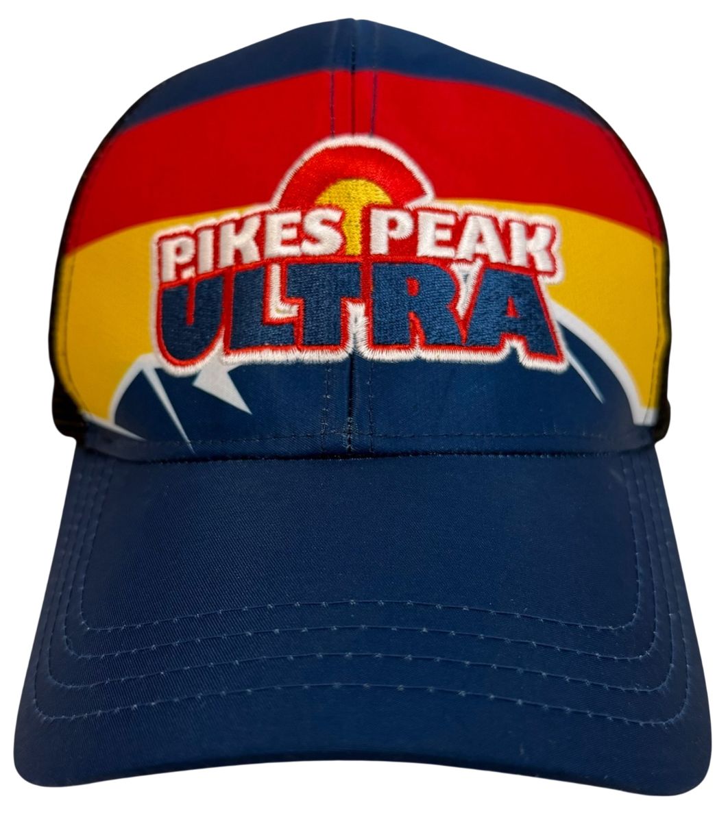 Pikes Peak 2016 USATF Patch Logo Trucker Snapback