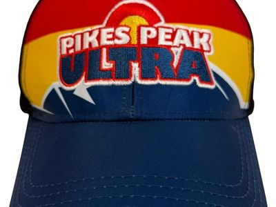 Pikes Peak 2016 USATF Patch Logo Trucker Snapback