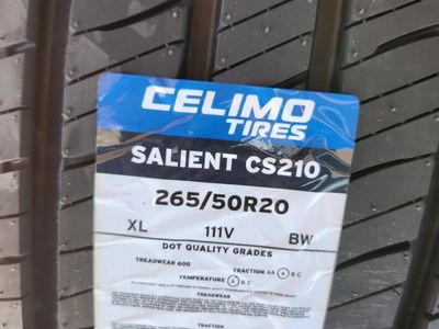 265/50r20 celimo salient cs210