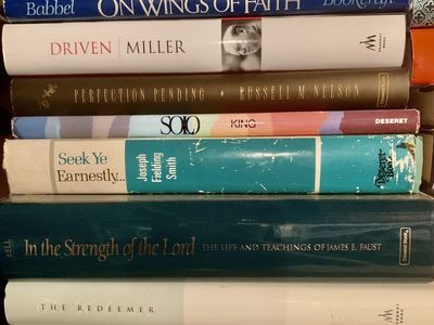 Assorted LDS Church related hardcover books 5$ each