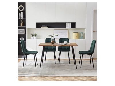 Dining table and chairs
