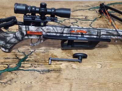 Wicked Ridge by TenPoint Invader G3 Crossbow with TenPoint 3x Multi-Line Scope and ACU-52