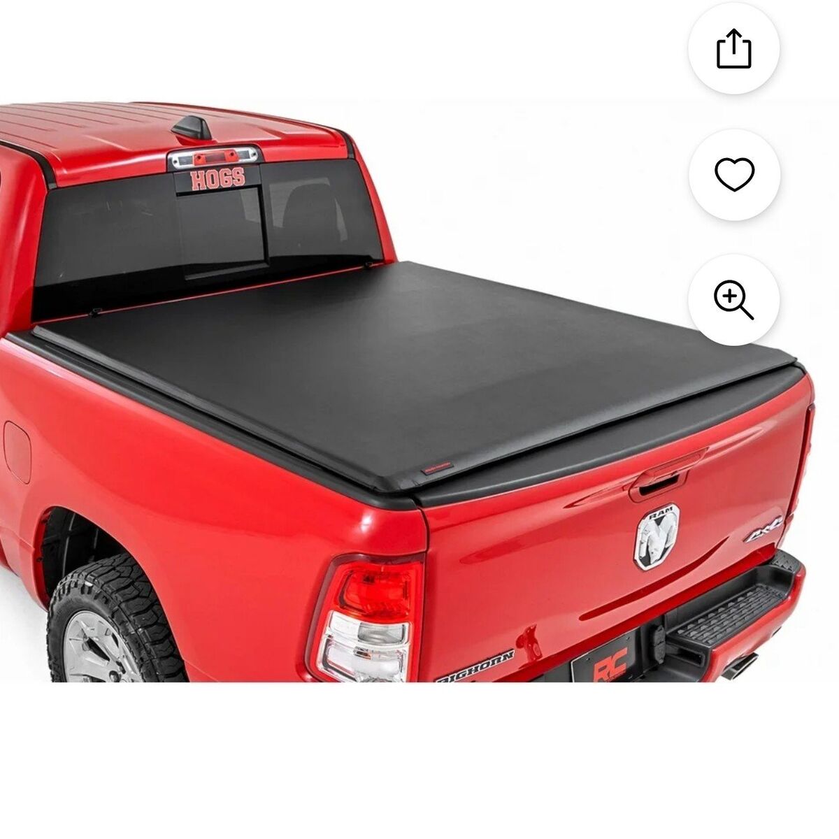 Rough country roll up tonneau cover