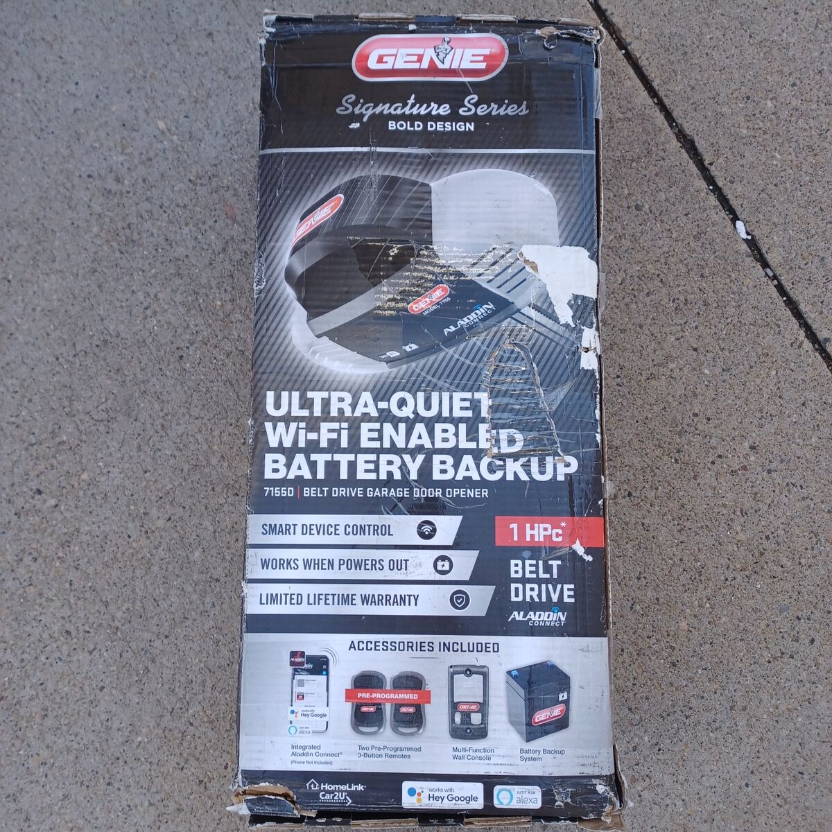 Genie ultra quiet garage door opener