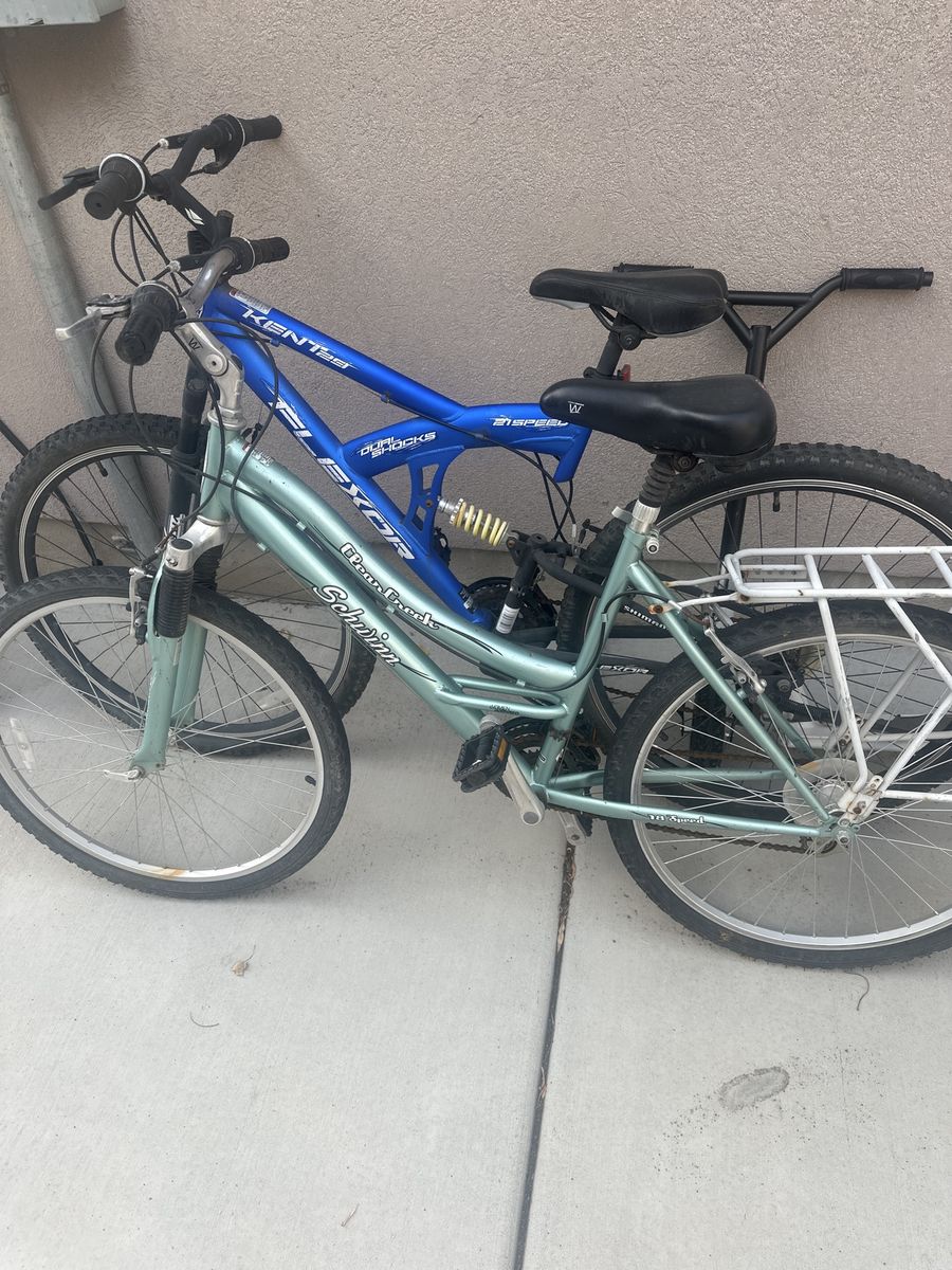 Mountain bikes