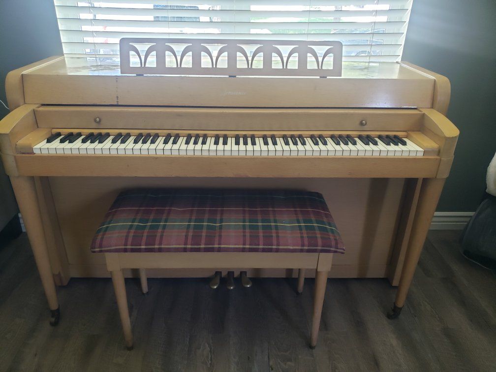 Vintage Mid-Century Baldwin Acrosonic Spinet Piano (1948)