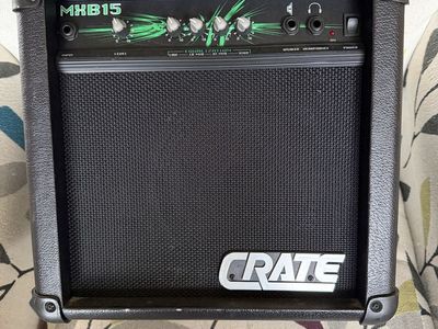 Crate MXB15 Bass Amplifier – Great Practice Amp - excellent condition