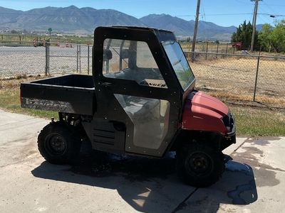 Polaris Ranger UTV Used 4x4 Utility Vehicle Side-by-Side with Enclosed Cab (5583 hours)