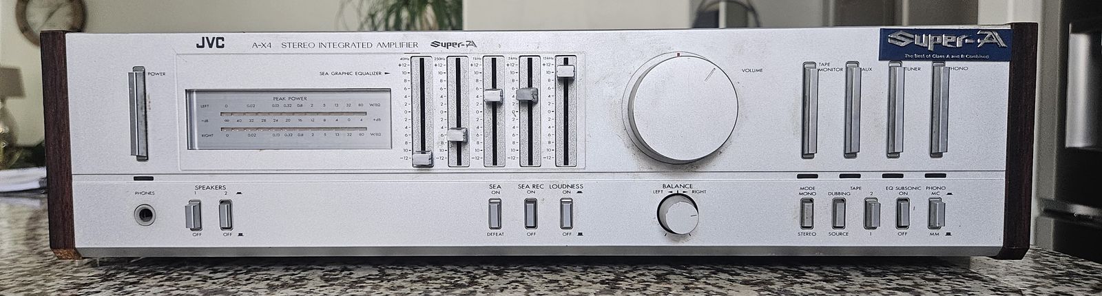 JVC AX4 SUPER A AMPLIFIER