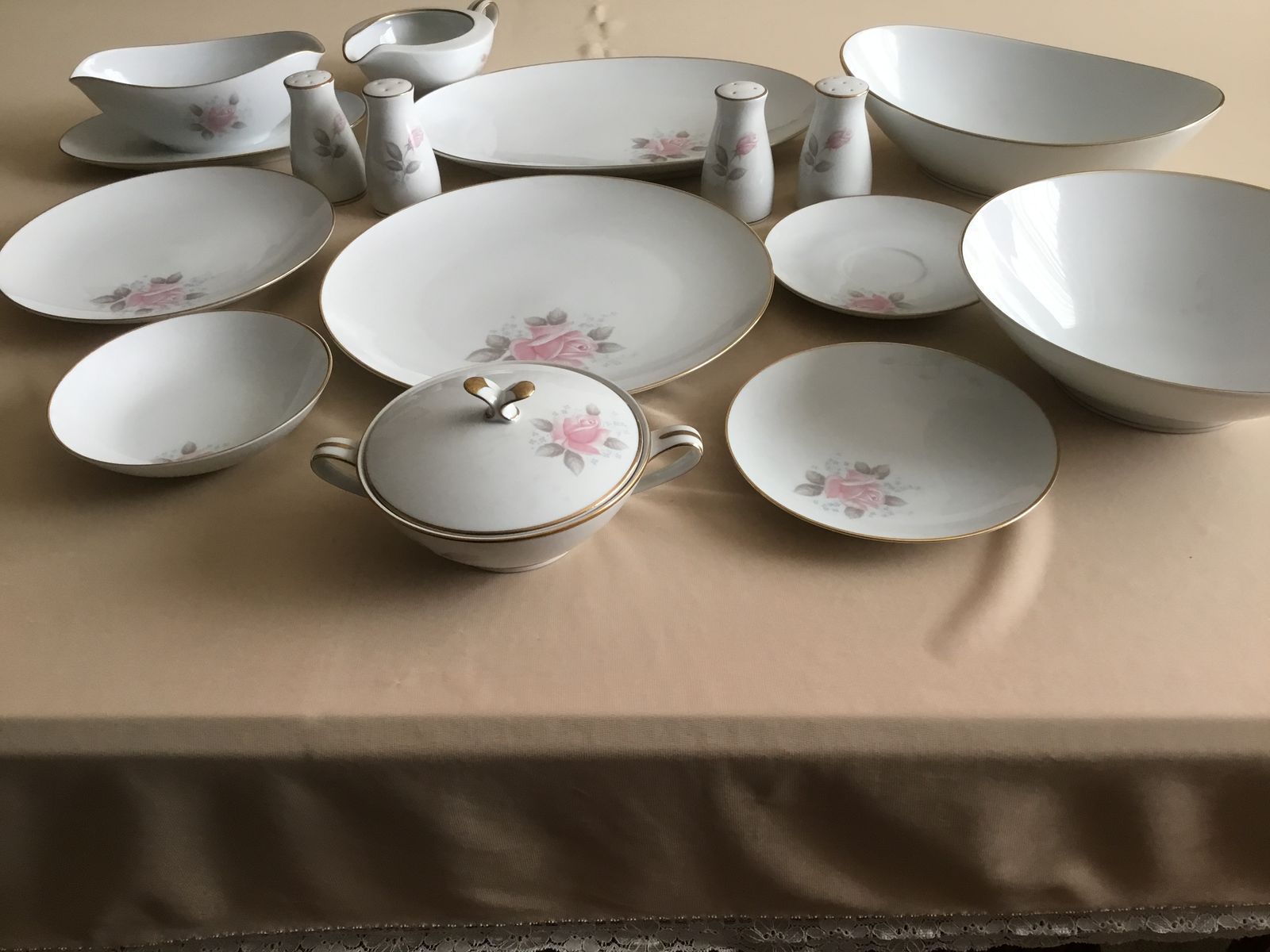 Noritake China service for 12 plus serving pieces