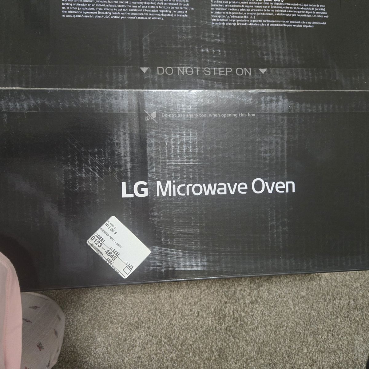 LG Microwave Oven