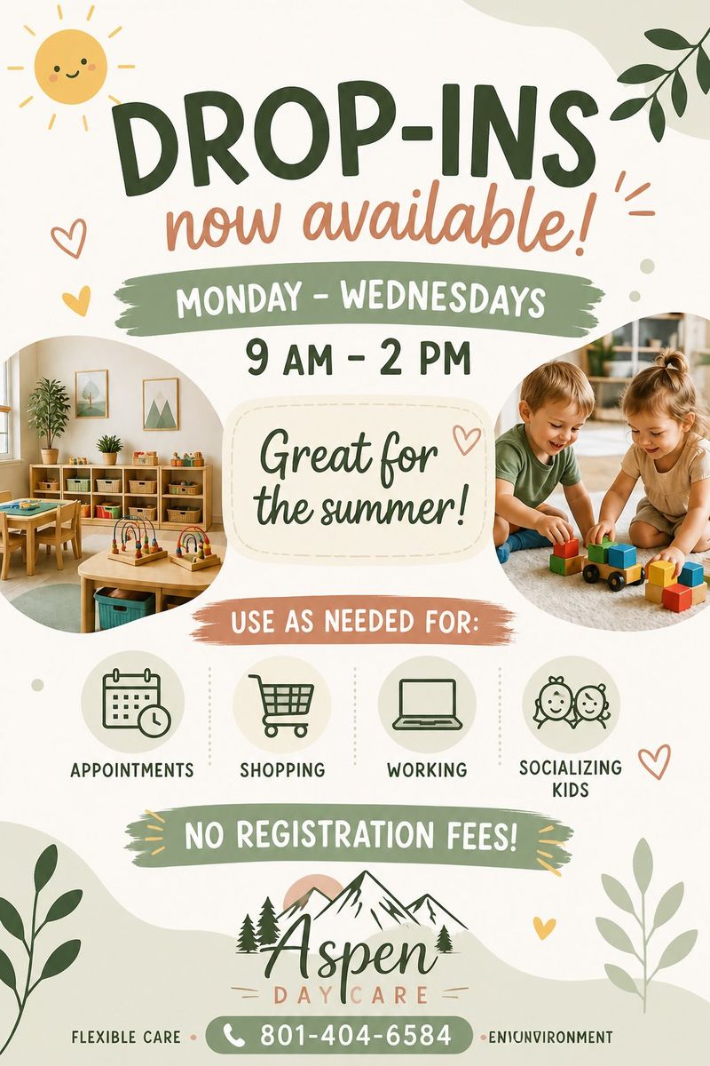 Childcare drop-in
