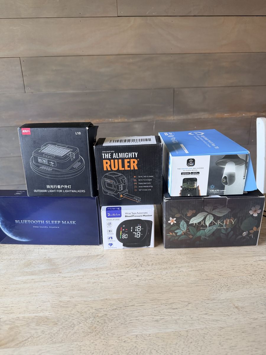 Assorted Home Electronics and Gadgets Lot - New Open Box