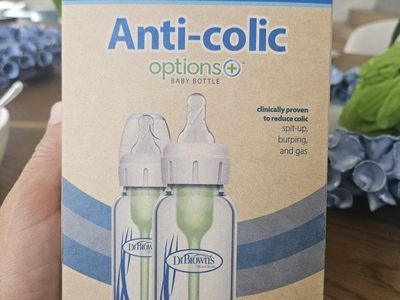 Dr Brown's Anti-Colic Options+ 2 Pack Glass Baby Bottles